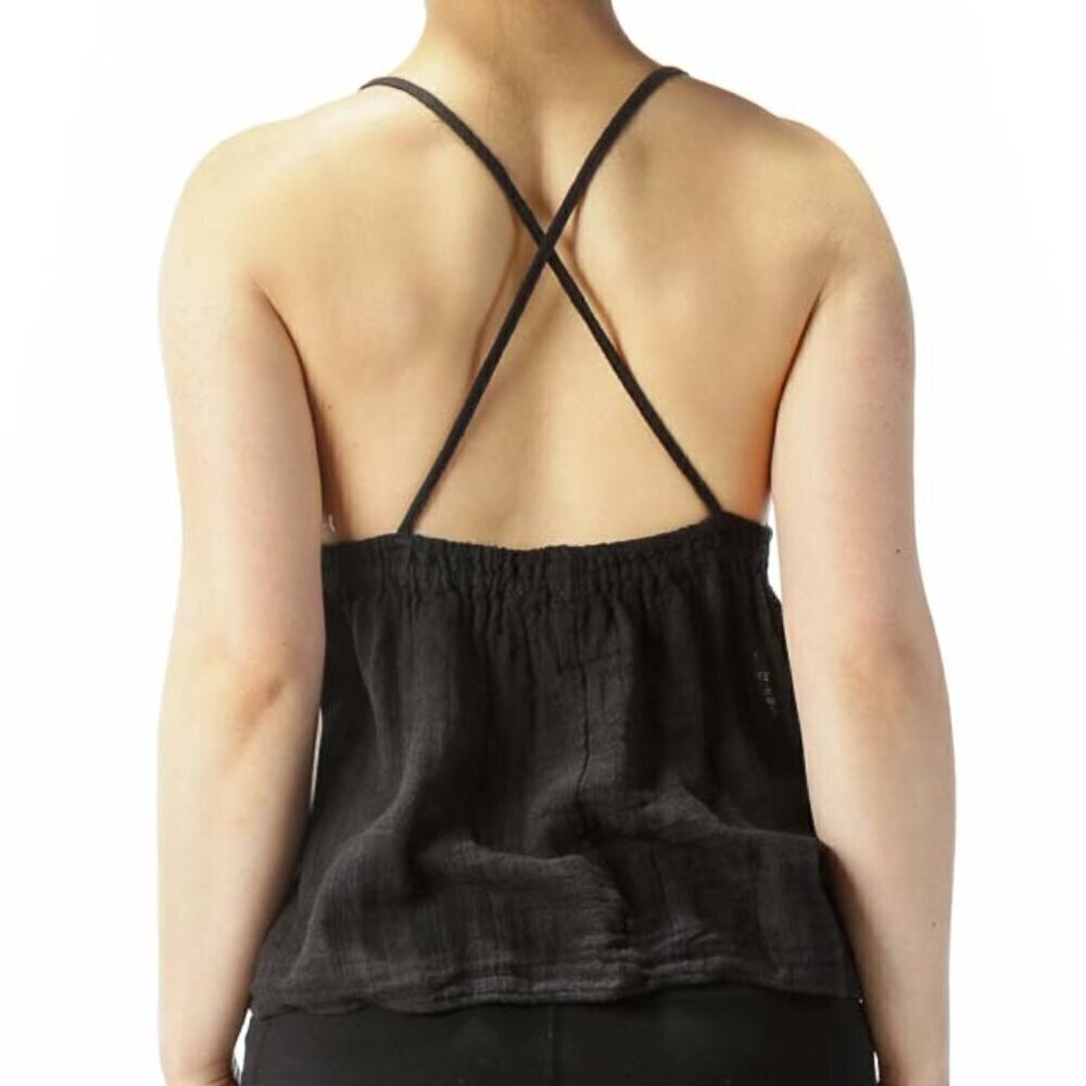 Melrose and Market Black V-Neck Tank Top - Picture 3 of 3